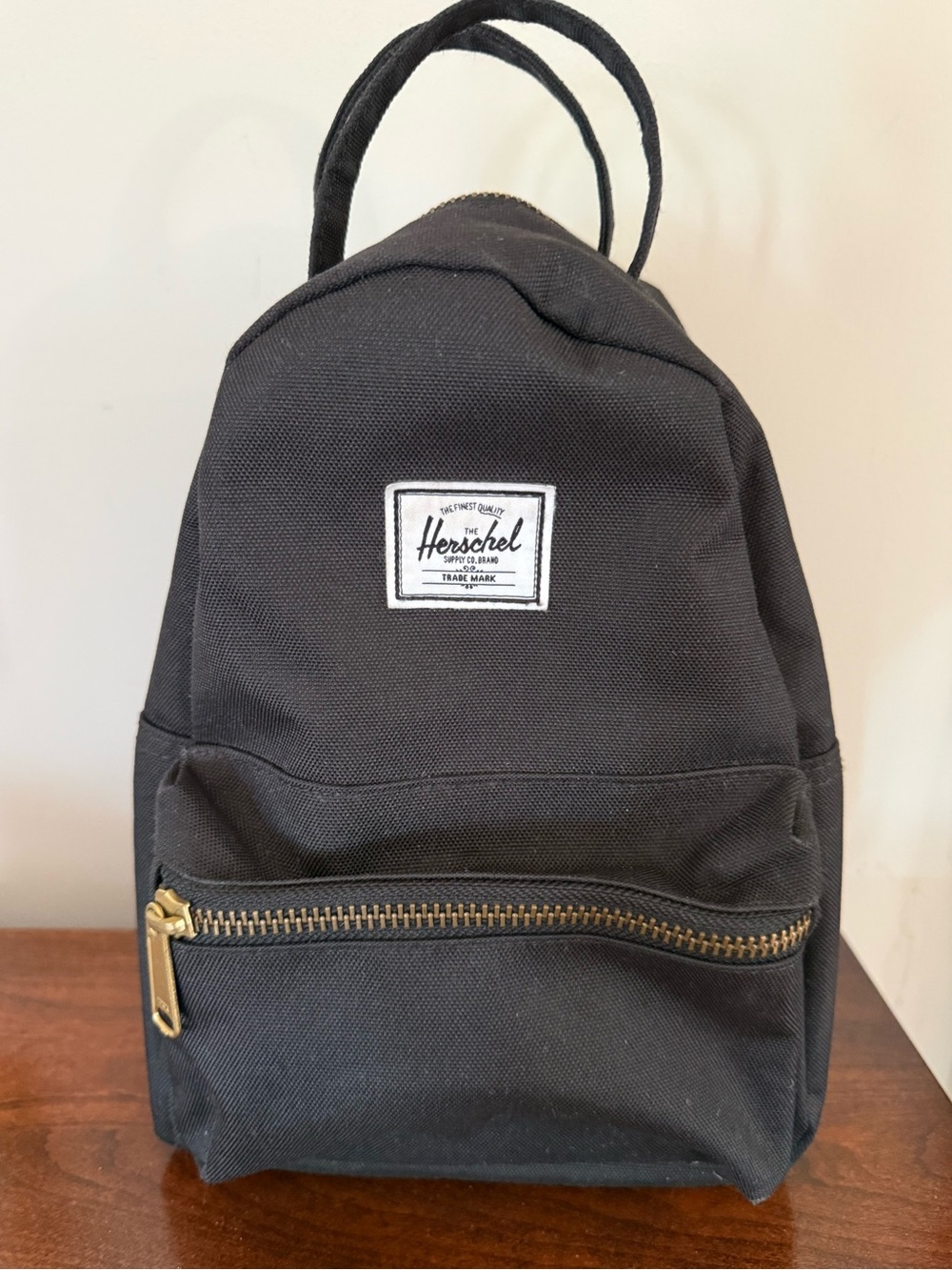 Herschel Supply Co Mini Nova Black Backpack, size 9L